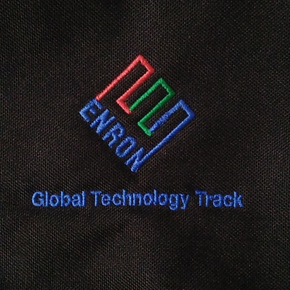 NWOT Vintage Enron Messenger Crossbody Collectable Bag